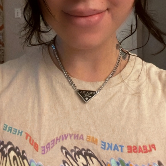 COPY - Prada Repurposed/Reworked Necklace - Picture 9 of 9